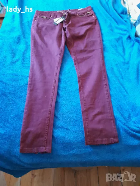 Дънки Бордо, снимка 1