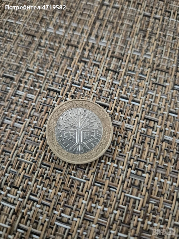 Монета 1€- Дървото на живота , снимка 1