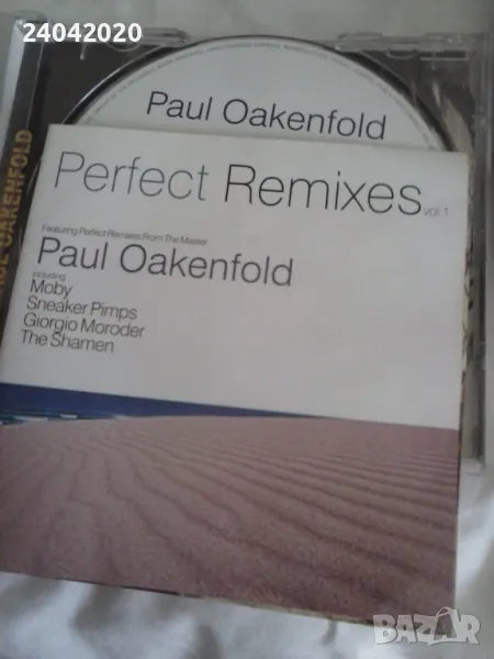 Paul Oakenfold - Perfect Remixes Vol. 1 матричен диск, снимка 1
