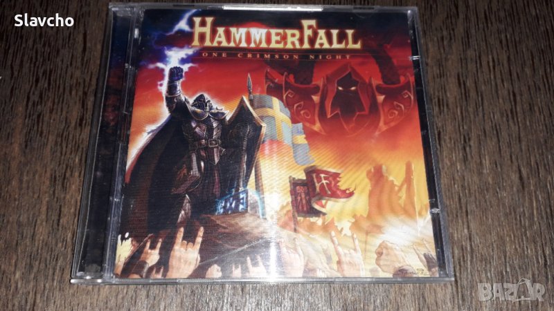 Компакт диск на група - Hammer Fall – One Crimson Night 2003/ 2-CD, снимка 1