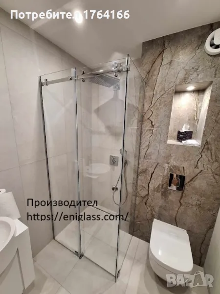 Стъклени паравани душ кабини, снимка 1