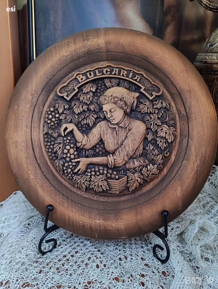 пано дърворезба, снимка 1