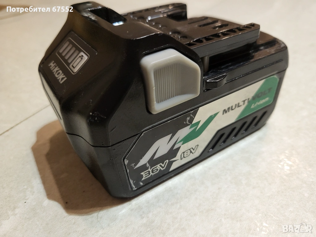 Батерии Hikoki Multivolt 18V-36V 5Ah-2.5Ah в перфектно състояние. Цената е за брой и е крайна!, снимка 1