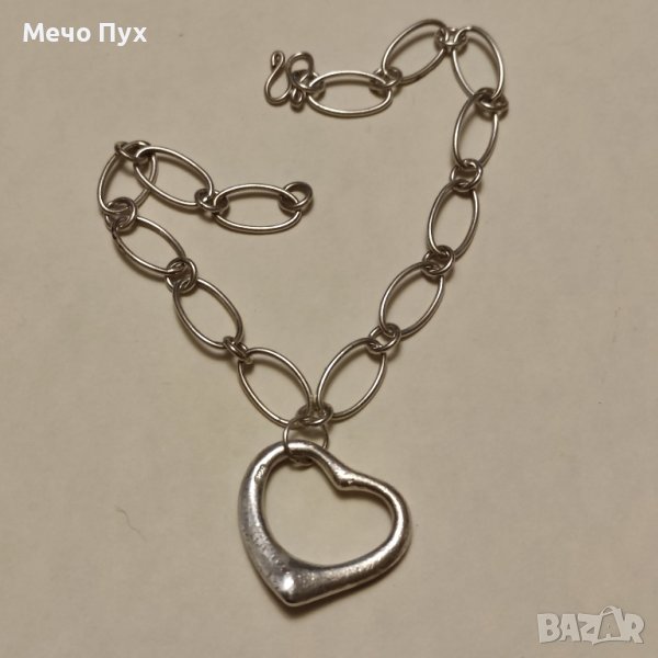 Сребърна гривна (226), снимка 1