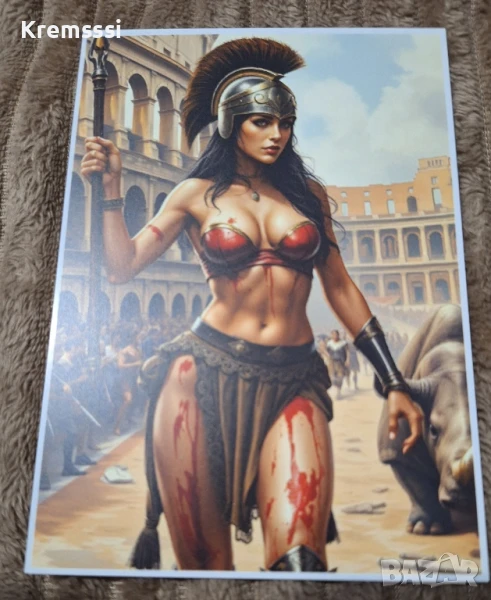 Еротична пощенска картичка/секси момиче, снимка 1