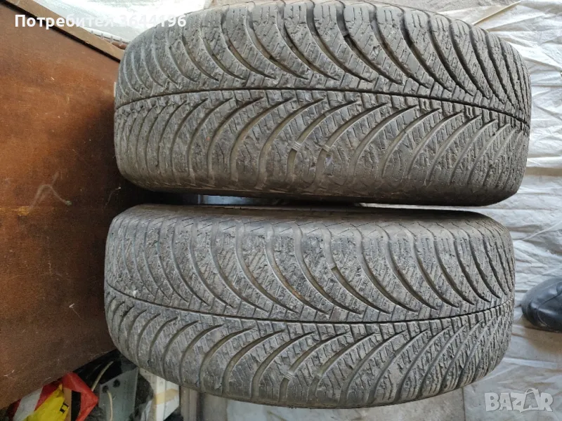 2бр.всесезонни гуми Гудиър 195/65/15, снимка 1