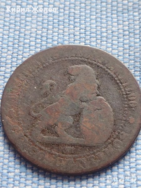 Рядка монета 5 сентимос1870г. Испания Първа република 30440, снимка 1