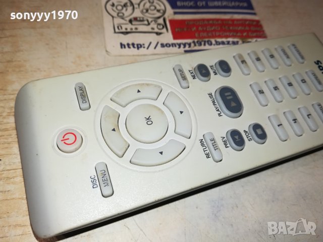 PHILIPS DVD REMOTE SWISS 1501241752, снимка 2 - Дистанционни - 43820707