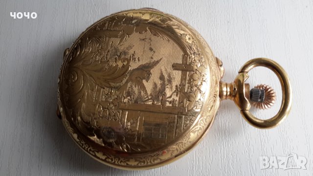 Chronograph repatir джобен часовник, снимка 2 - Джобни - 43534933