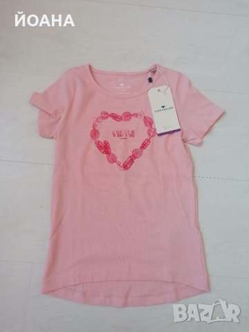 Блузка Tom Tailor❤️ за момиче, снимка 2 - Детски Блузи и туники - 33526929