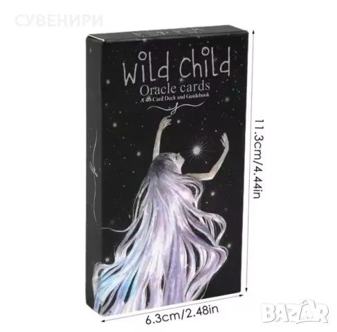 Wild child Oracle cards , снимка 1 - Карти за игра - 49556672