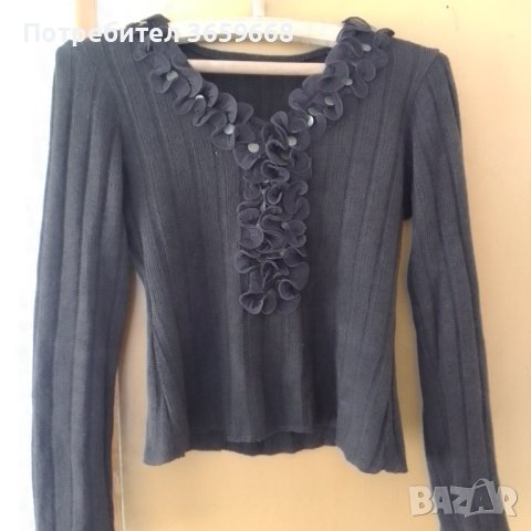 Дамска блуза, размер М, снимка 2 - Блузи с дълъг ръкав и пуловери - 40851826