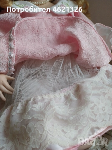 Порцеланова кукла Сузана от Alberon Collection нова, лимитирано издание, снимка 12 - Декорация за дома - 52044471