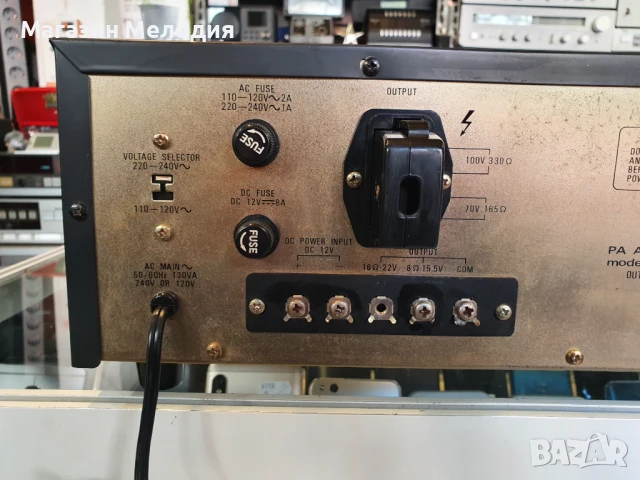 Усилвател PA Amplifier TA-403G за обществено ползване. В отлично техническо състояние, много добър в, снимка 9 - Ресийвъри, усилватели, смесителни пултове - 51362185