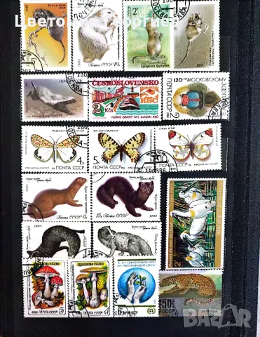 Класьор с марки 215 бр., снимка 11 - Филателия - 48165712