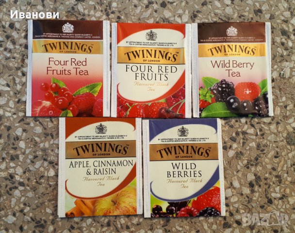 Пакетчета от чай Twinings, Pickwick и Биопрограма (за колекционери), снимка 4 - Други ценни предмети - 28533084