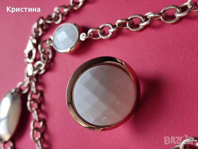 Марков сребърен комплект с позлата , снимка 14 - Бижутерийни комплекти - 39381629