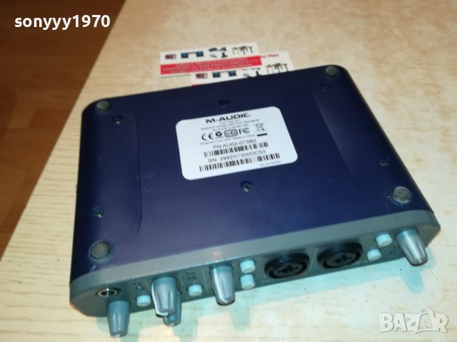 M-AUDIO-ВНОС SWISS, снимка 16 - Ресийвъри, усилватели, смесителни пултове - 37423391