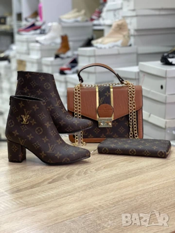 дамски боти gucci burberry louis vuitton, снимка 15 - Дамски боти - 51427595