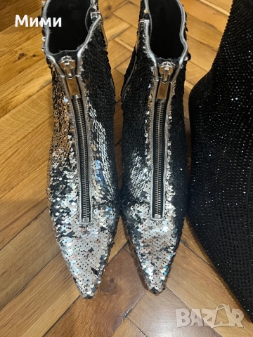 Уникални боти ZARA, снимка 2 - Дамски боти - 52854617