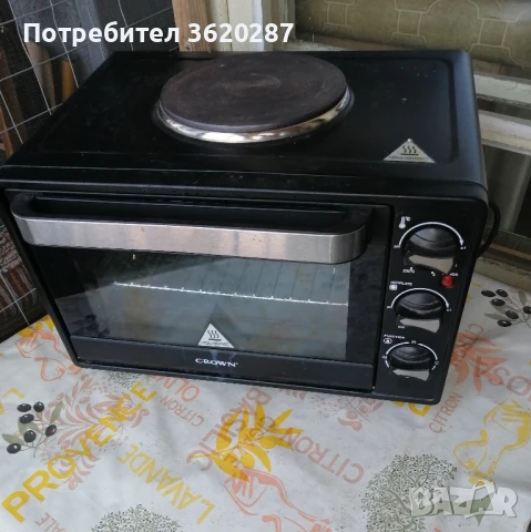 Ел. печка с фурна и котлон 