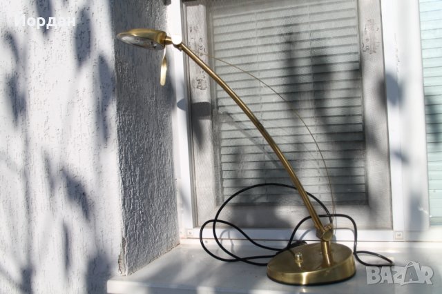Немска настолна месингова лампа