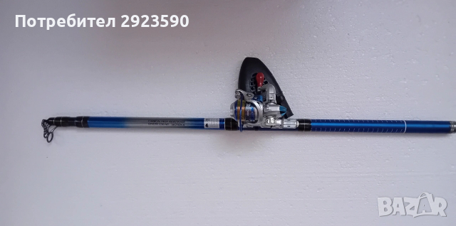 Пръчка за перо с малка макара, снимка 6 - Въдици - 53067274