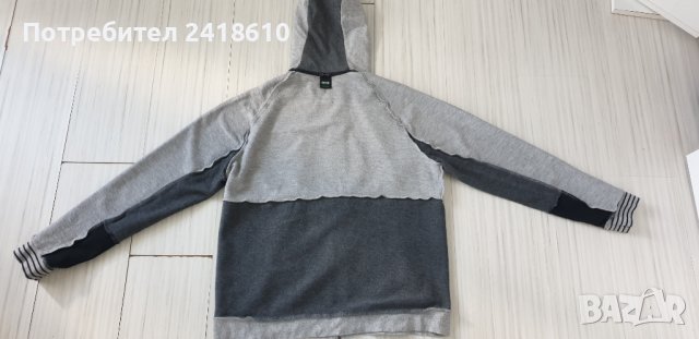 Hugo Boss Saggy Hoodie Full Zip Regular Fit Mens Size XL ОРИГИНАЛ! Суичер с цял Цип!, снимка 11 - Спортни дрехи, екипи - 43020673