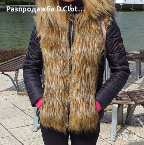 Дамско зимно яке с пух, снимка 2 - Якета - 34623277