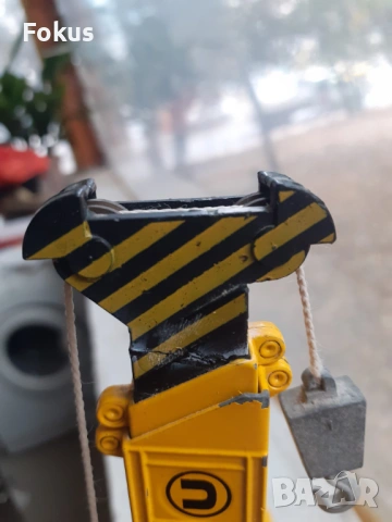 Метална количка играчка кран Siku 4010 Германия, снимка 5 - Антикварни и старинни предмети - 53363687