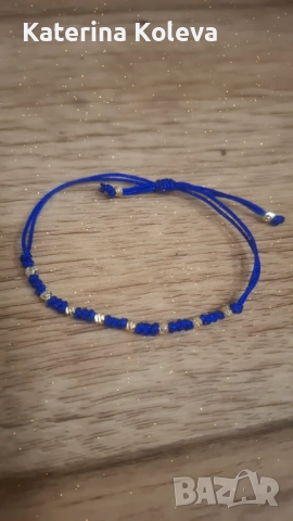 Гривна със златни14к топчета, снимка 5 - Бижутерийни комплекти - 52793490