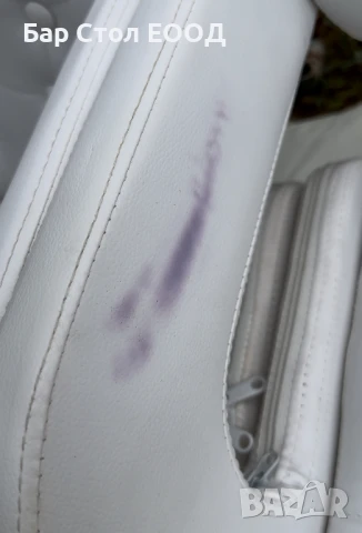 БЯЛ БАР СТОЛ VERSAY с фабрични дефекти и 24м Гаранция, снимка 7 - Столове - 50871702