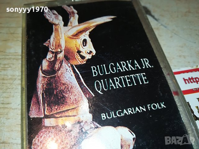 BULGARKA JR.QUARTETTE-КАСЕТА 1209221752, снимка 4 - Аудио касети - 37980918