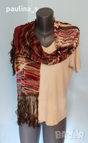 Красиви дамски шалове за всички сезони и вкусове. Те никога не излизат от мода!  / 2, снимка 11 - Шалове - 33191482