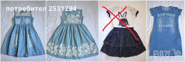 Като Нови детска рокля / детска лятна рокля 8-10 години, снимка 1 - Детски рокли и поли - 33406918