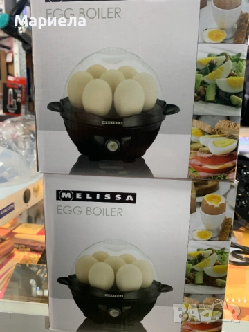 Яйцеварка Melissa, 7 яйца, неръждаема стомана, с прозрачен капак, снимка 4 - Други - 53032272