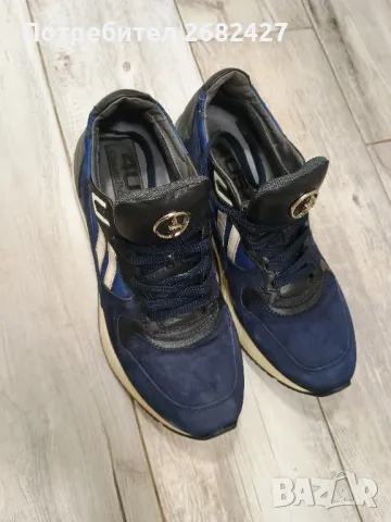 Дамски Сникърс CESARE PACIOTTI 4US CAMOSCIO NAVY/PALACE BLACK

, снимка 2 - Маратонки - 47871876