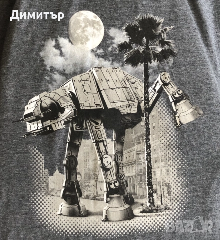 нова мъжка тениска с принт STAR WARS, снимка 3 - Тениски - 51983824