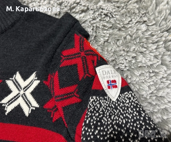 Мъжки пуловер Dale of Norway Åre Sweater, Размер М, снимка 6 - Пуловери - 52852332