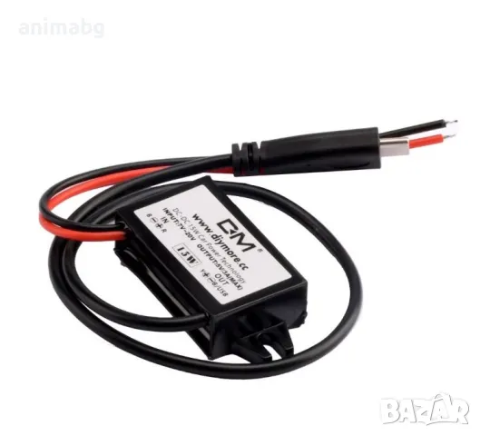 ANIMABG Конвертор от 12V на 5V, USB Type-C изход, 3A, снимка 3 - Друга електроника - 49748402