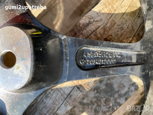 15 резервна джанта патерица 5х112 Mercedes A B C Class 165R15, снимка 5 - Гуми и джанти - 51266564