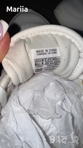 Дамски бели   кецове Reebok, снимка 4 - Кецове - 52896718