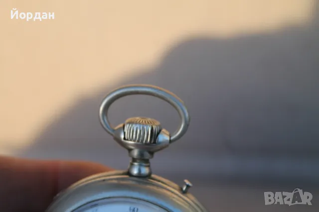 Швейцарски джобен часовник ''Longines'', снимка 3 - Джобни - 48942469