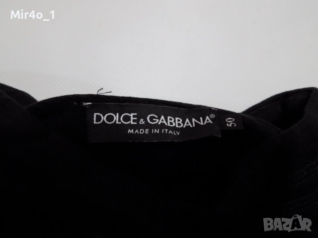 блуза dolce & gabbana фанела горнище худи унисекс оригинална размер 50, снимка 7 - Блузи - 43094981