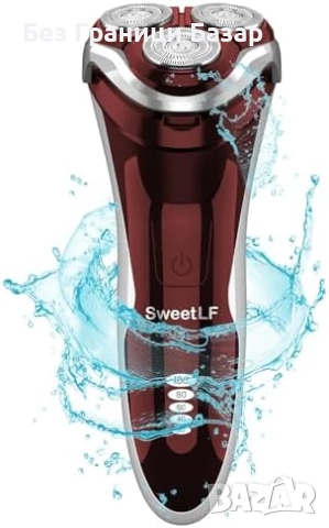 Нова Мъжка електрическа самобръсначка IPX7 бързо зареждане USB LCD