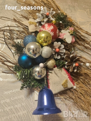 Коледна декорация за стена 