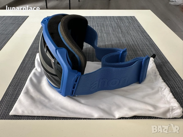 Ски/сноуборд маска Anon Hawkeye Dark Smoke Blue, снимка 2 - Зимни спортове - 52349048