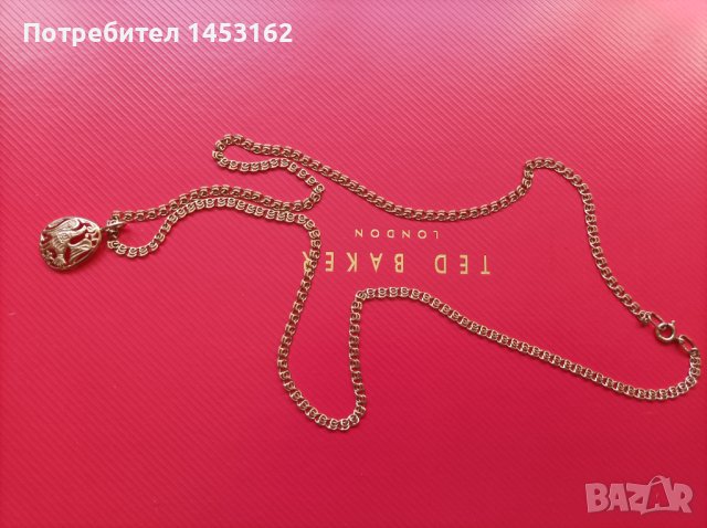 Златна руска верижка, снимка 2 - Колиета, медальони, синджири - 40558944