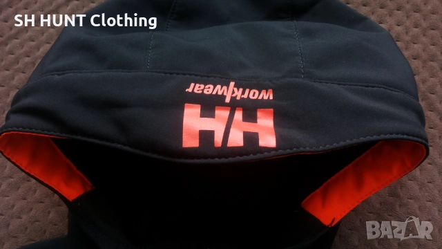 HELLY HANSEN 74140 Chelsea Evolution Hood Softshell Work Jacket размер S работно яке W4-565, снимка 5 - Якета - 52067918