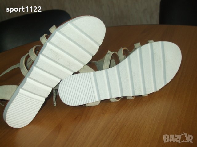 N37,5 Естествена кожа/нови немски сандали, снимка 7 - Сандали - 36707114